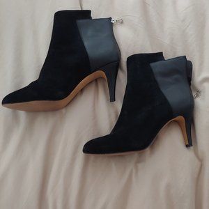 Audrey Brooke Black Heel Boots